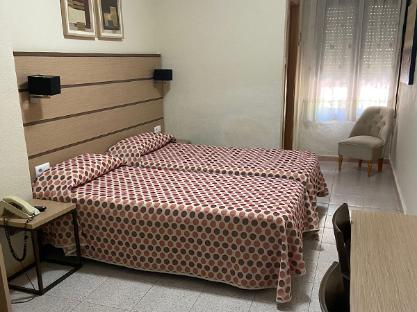 Habitación doble del Hotel Royal