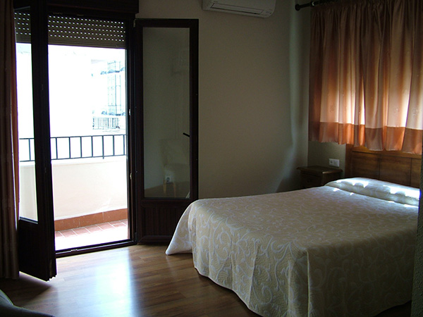 Habitación con balcón del Hotel Royal